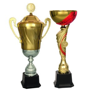 poháre pre víťazov