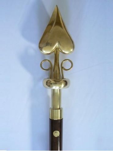 Luxusná palica s mosadzným hrotom /P4/